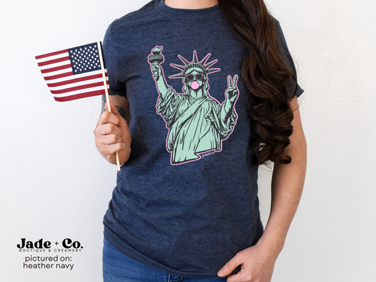 Bubble Gum Lady Liberty