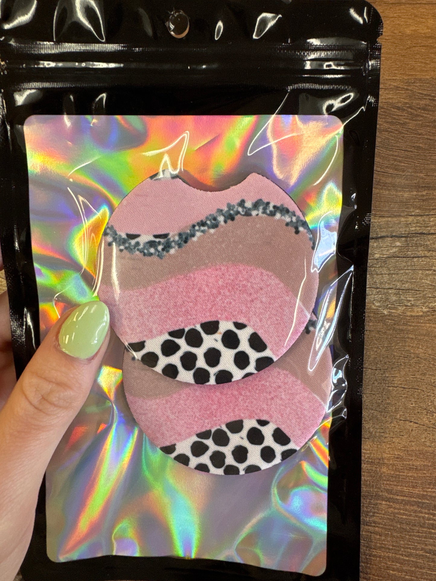 Light Pink Car Coasters