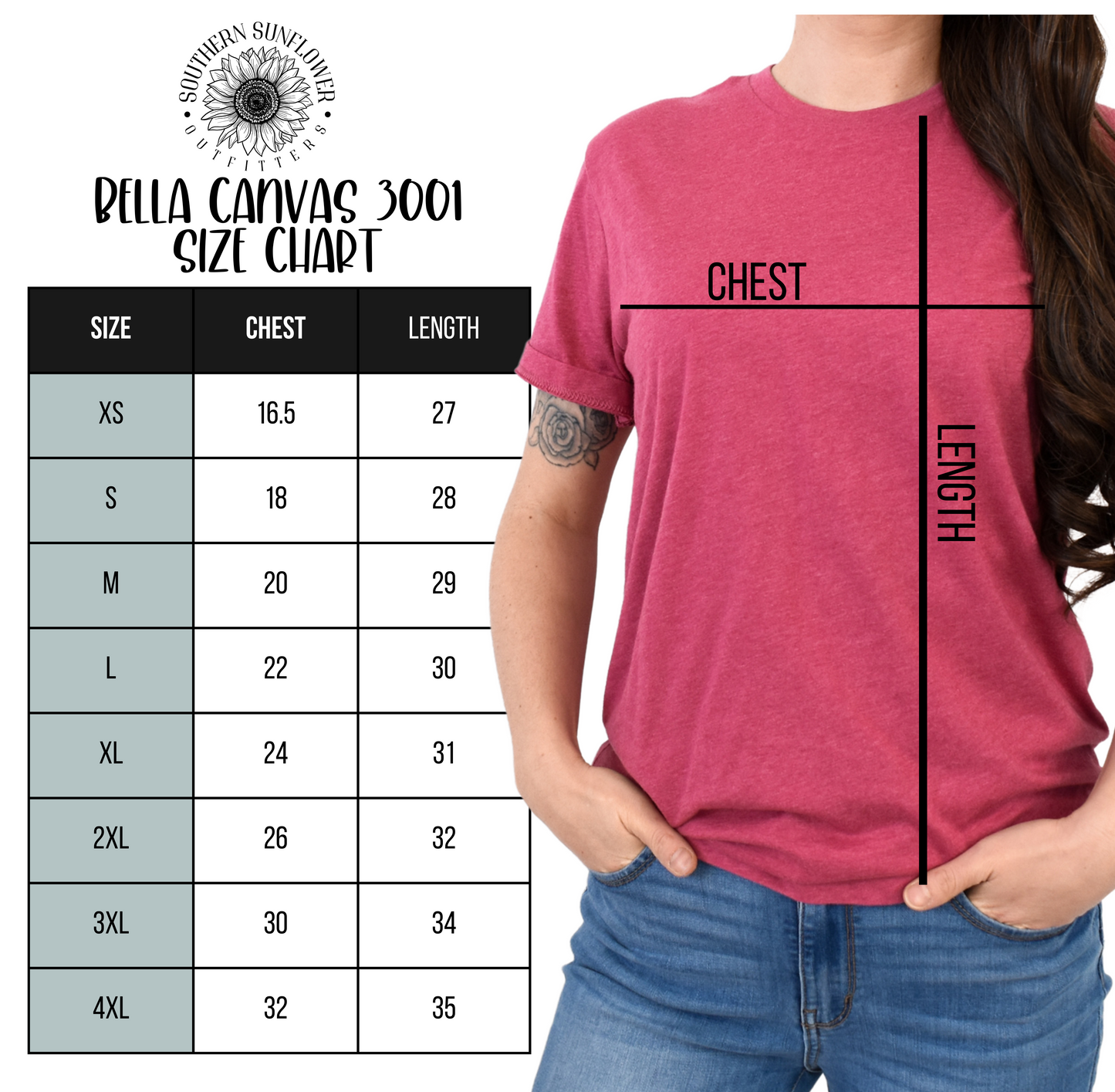 Create Your Own Adult Bella Canvas Pocket + Back