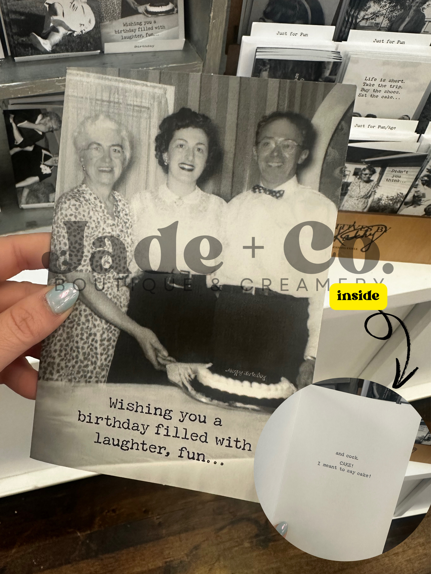 Birthday Card — Wishing you a birthday filled with laughter, fun…