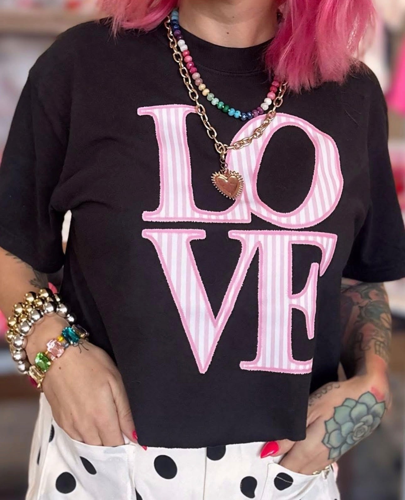 Pre-order: Rainbow beaded necklace