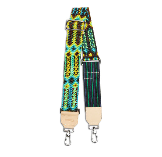 Kiwi Woven Consuela Crossbody Strap