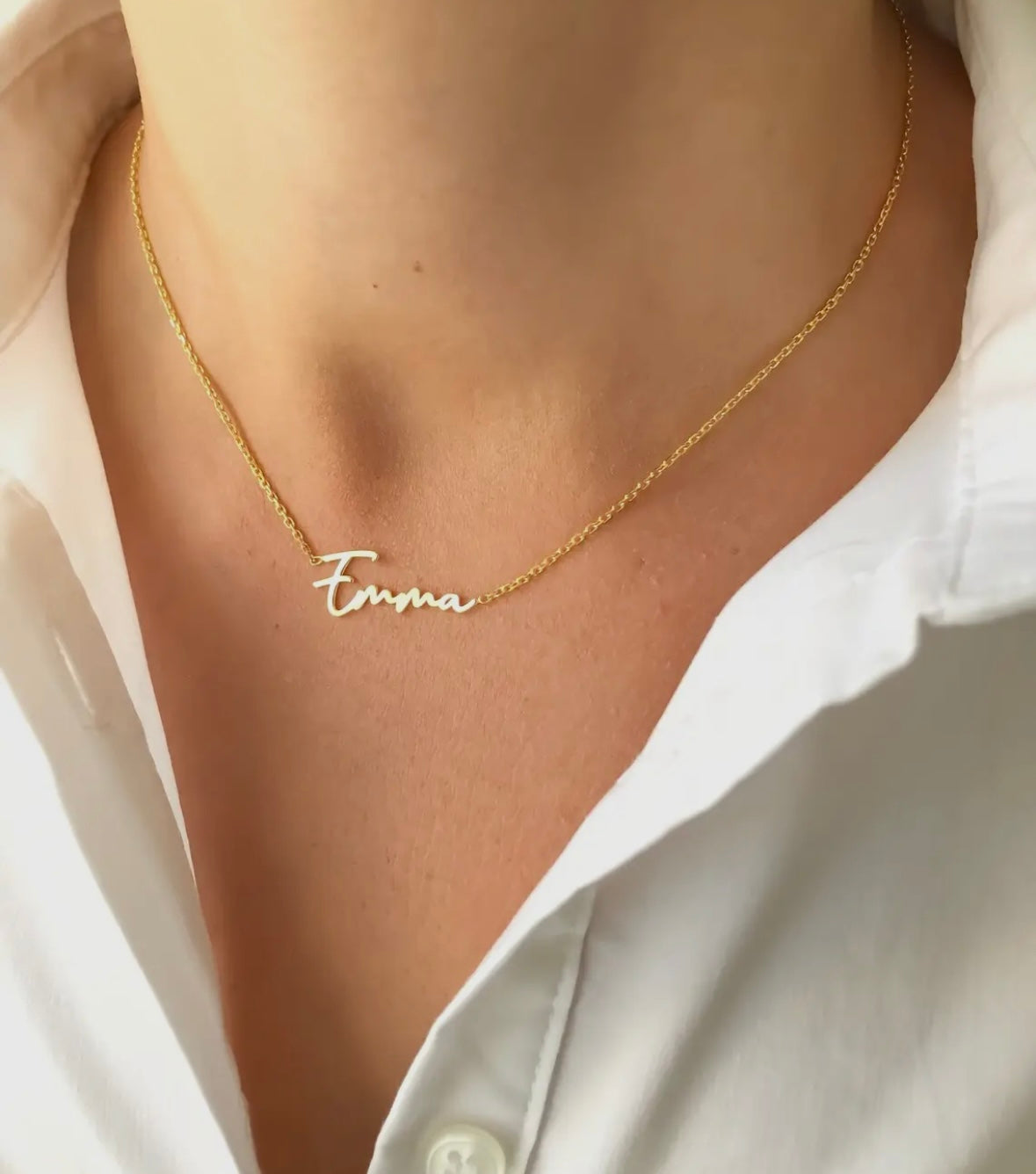 CUSTOM Cursive Name Necklace