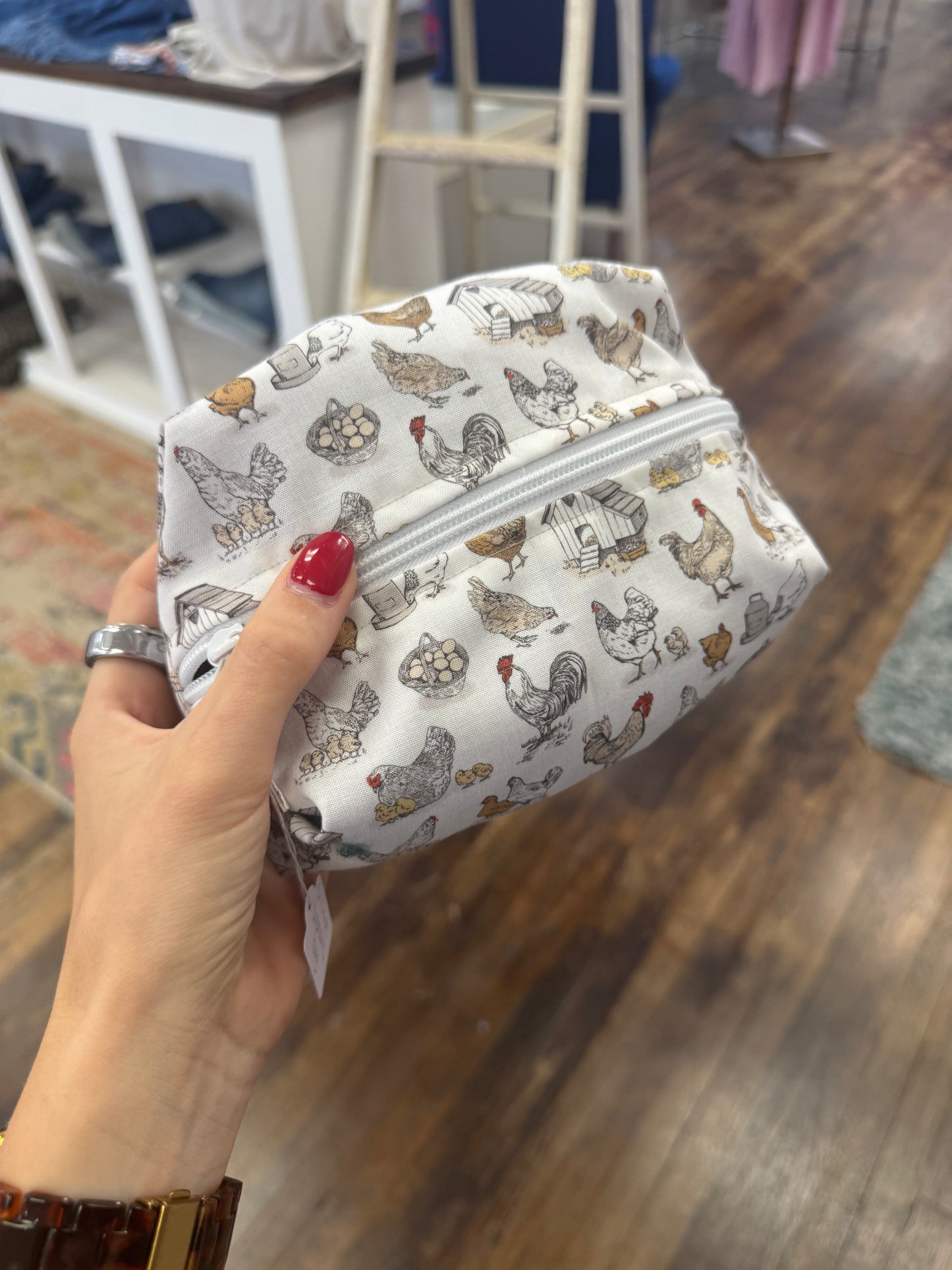 TCB Chicken Cosmetic Bag