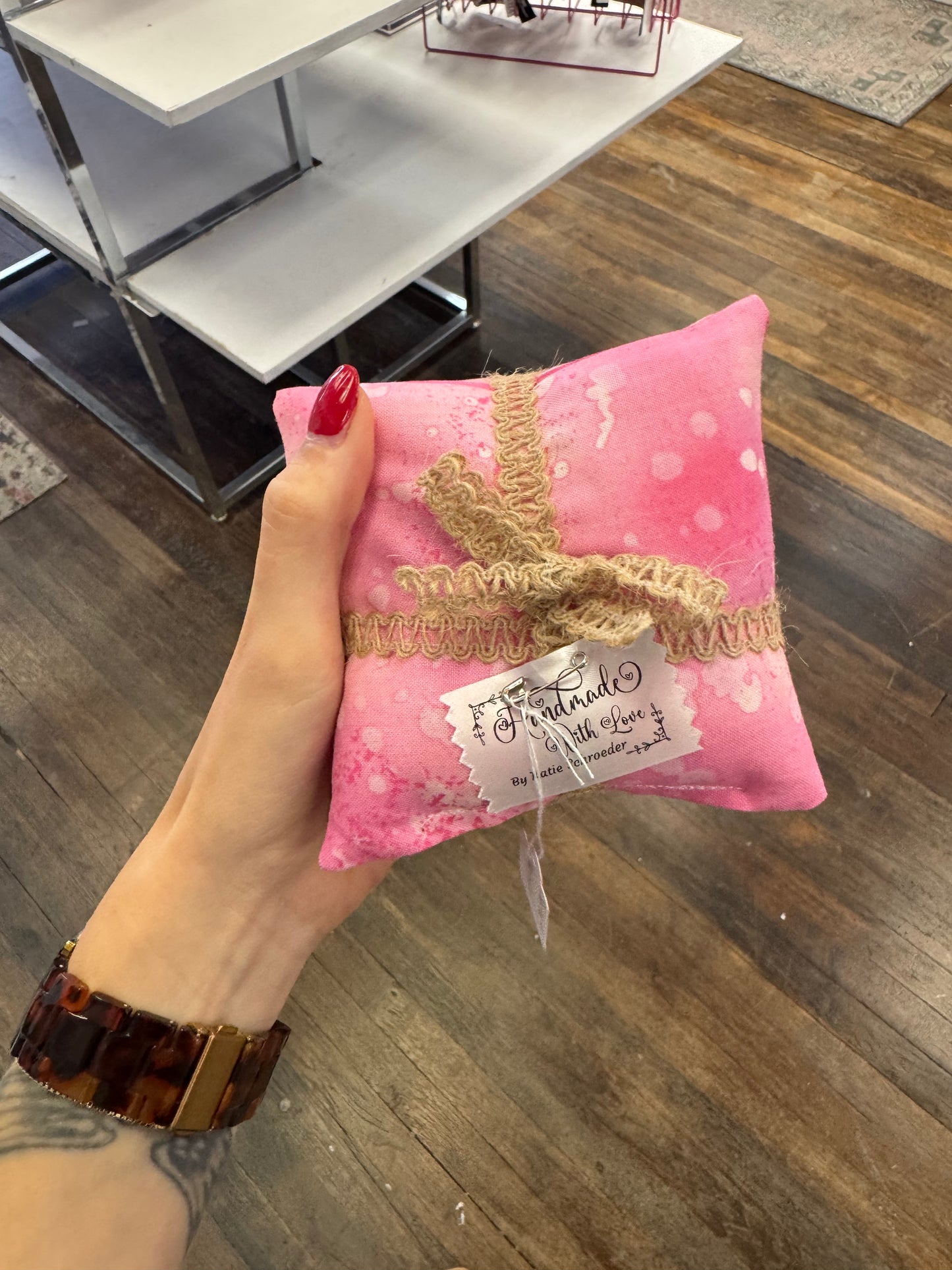 TCB Pink Reusable Sachets (Set of 4)