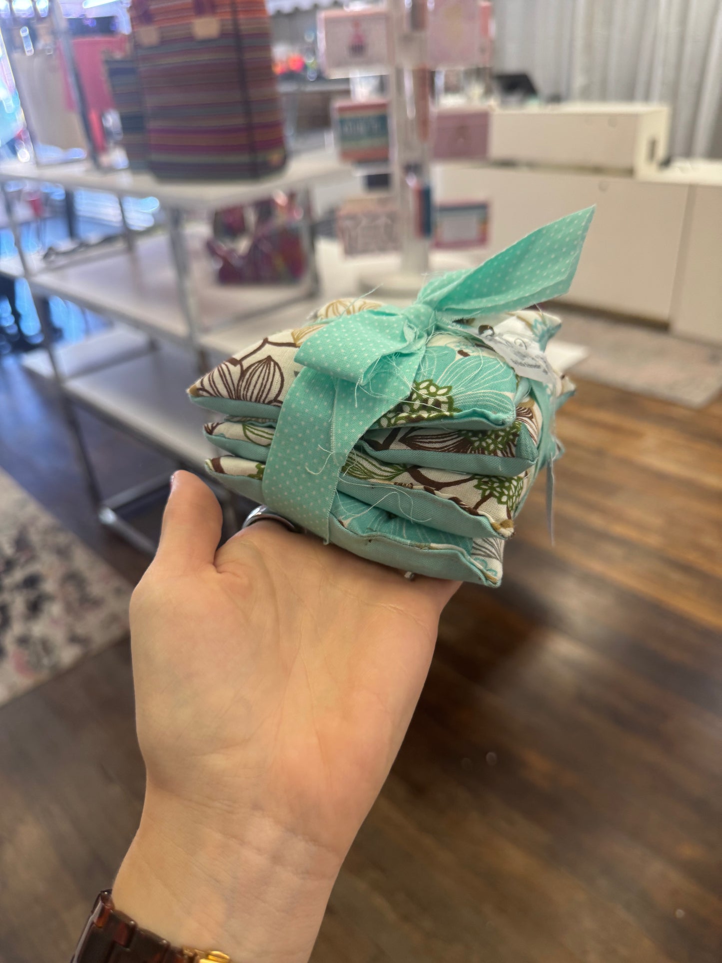 TCB Turquoise Reusable Sachets (Set of 4)