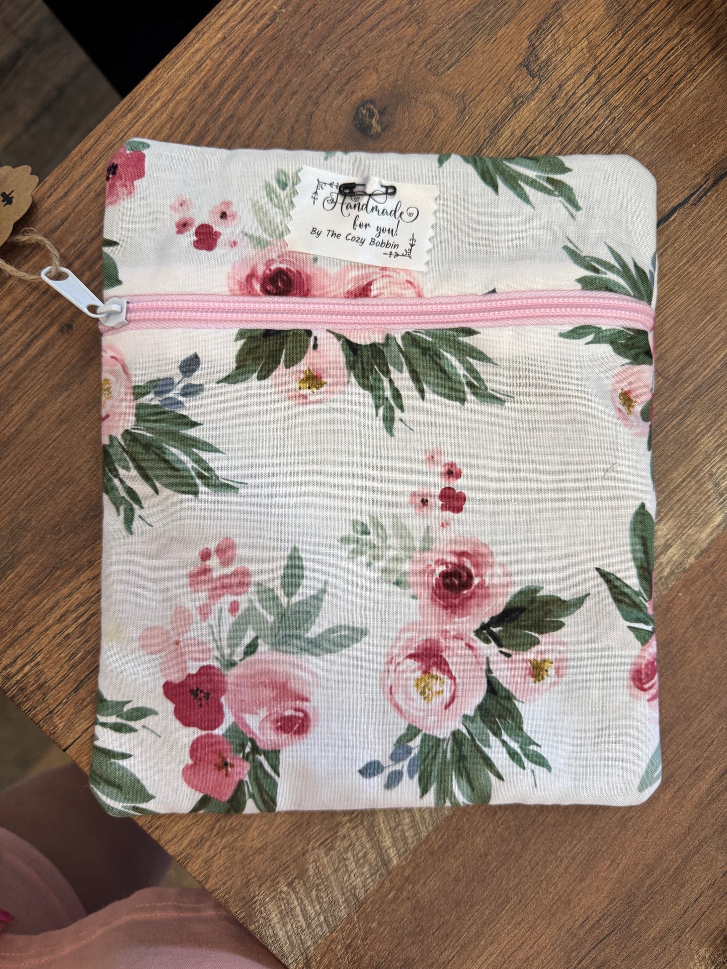 TCB Floral Kindle Pouch