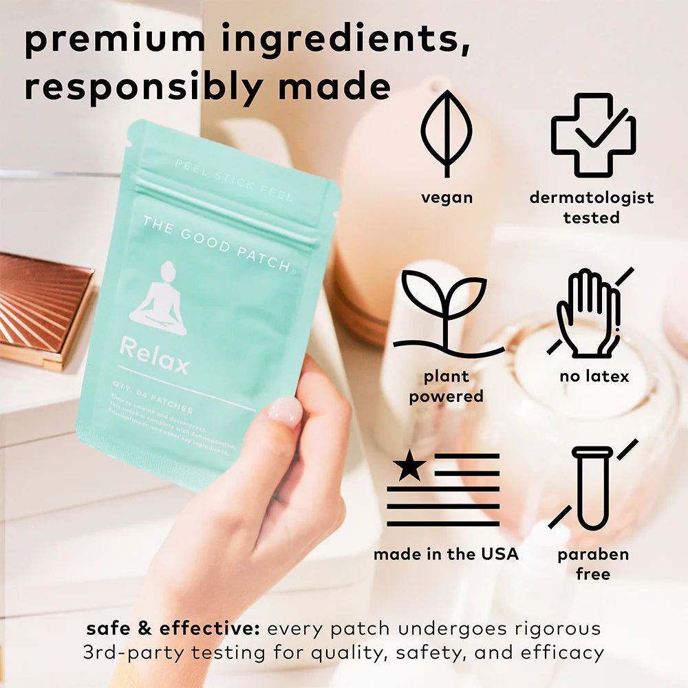 Good Patch: Relax Patch (4 count)