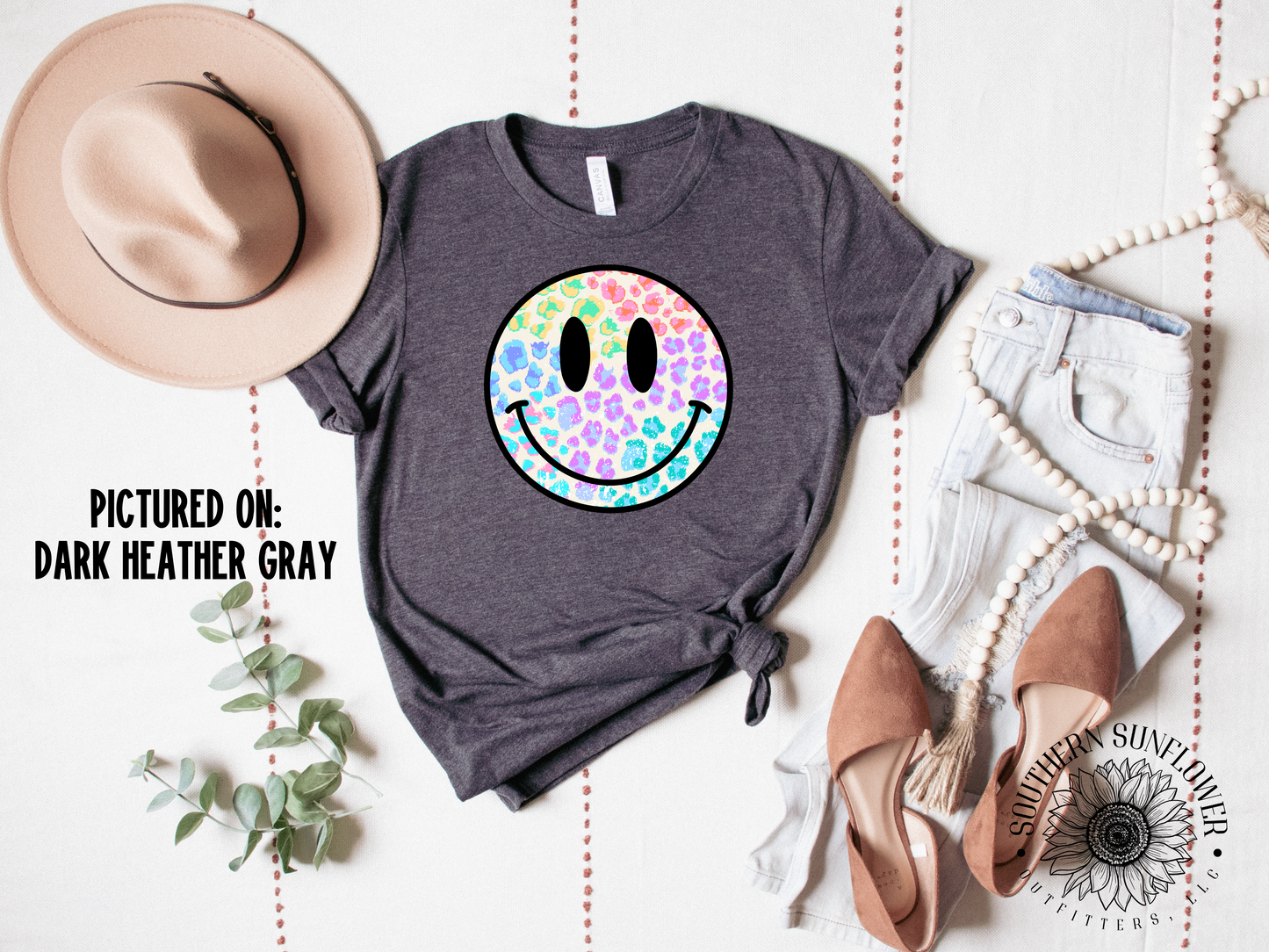 Rainbow Leopard Smiley