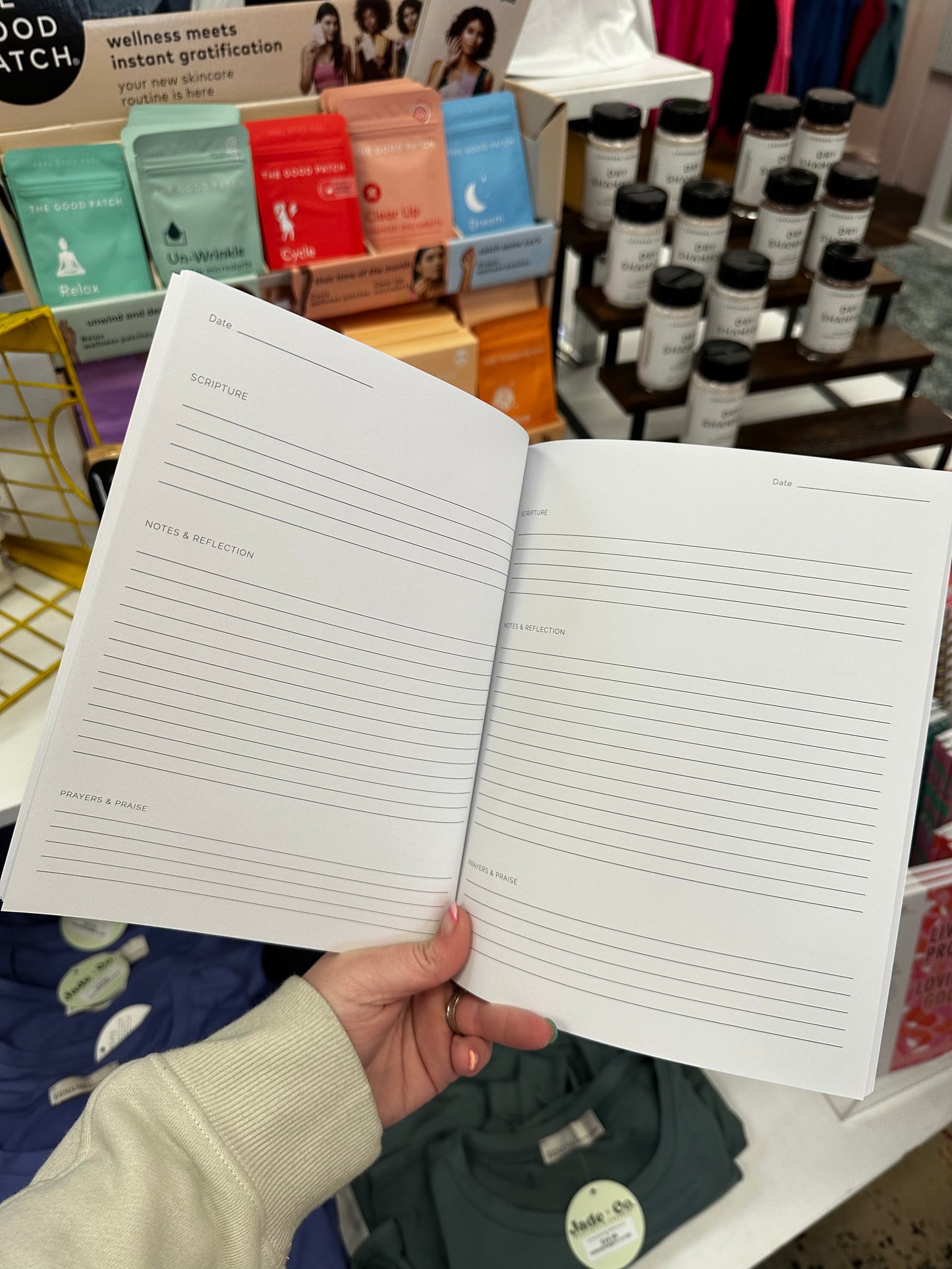 Bible Study Journal Be Living Proof