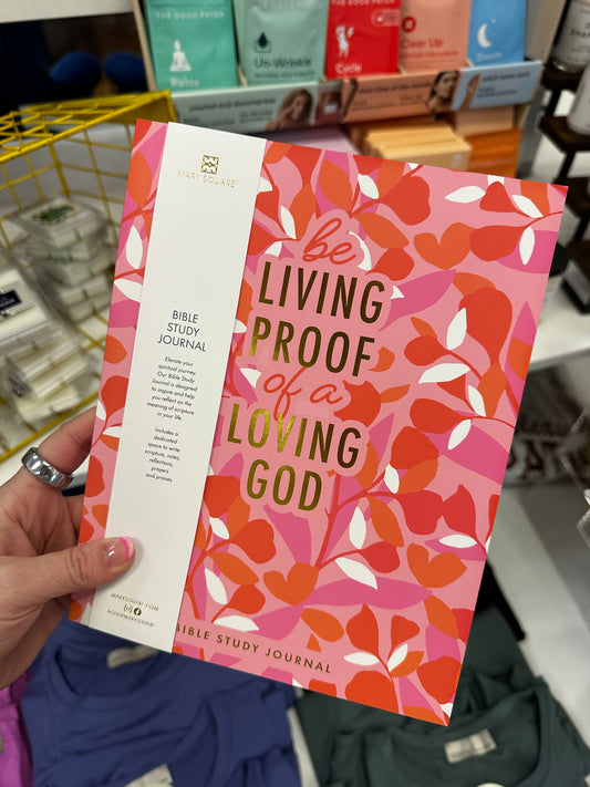 Bible Study Journal Be Living Proof