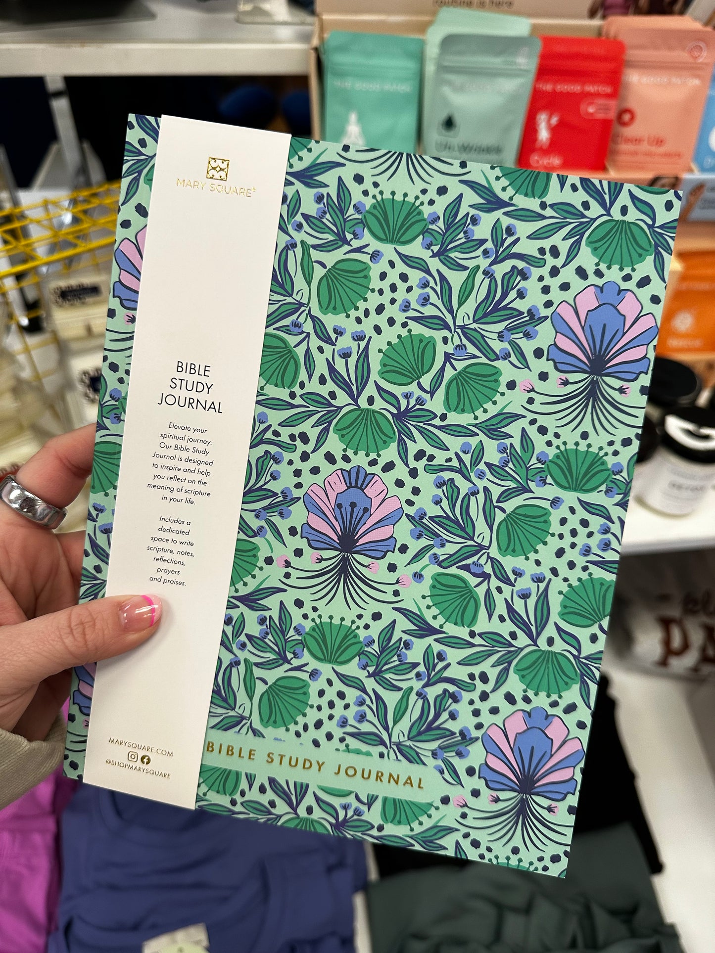 Bible Study Journal Garden Grace