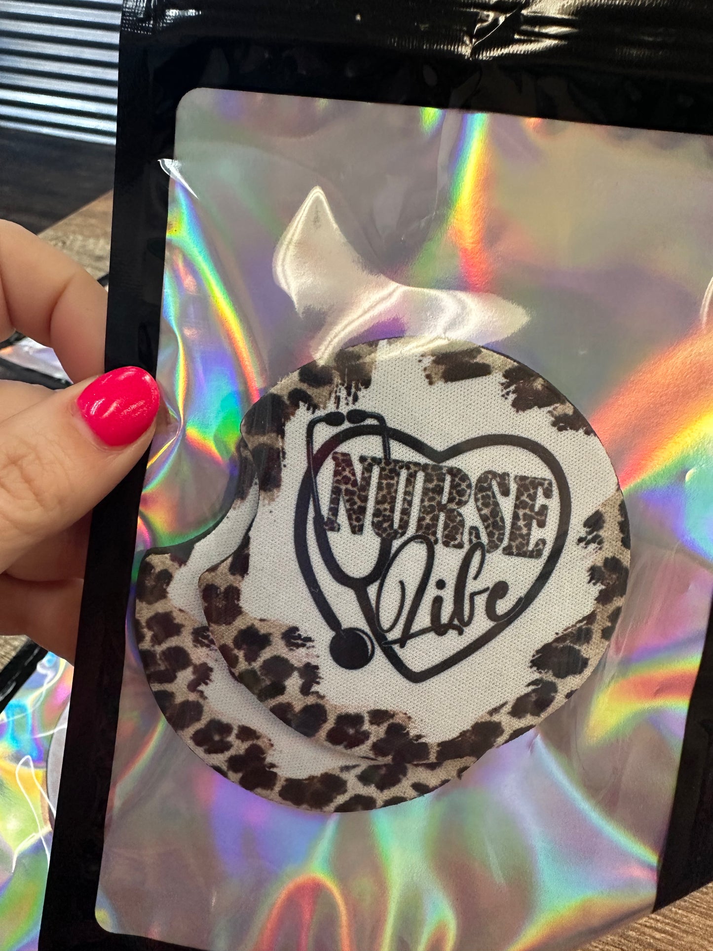 Nurse Life Car Coasters