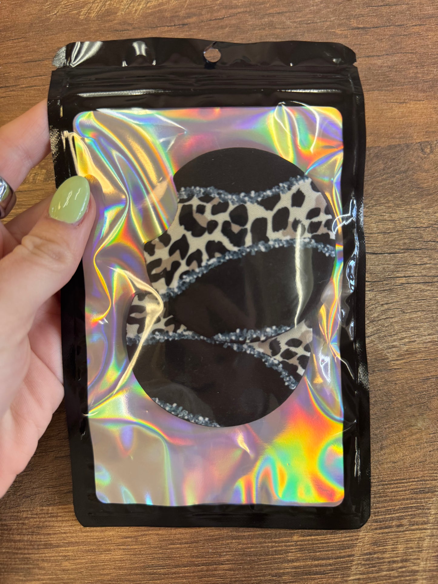 Sparkle Cheetah Car Coasters