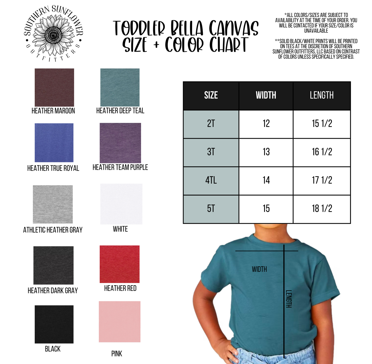 Create Your Own Infant, Toddler, Youth Short Sleeve
