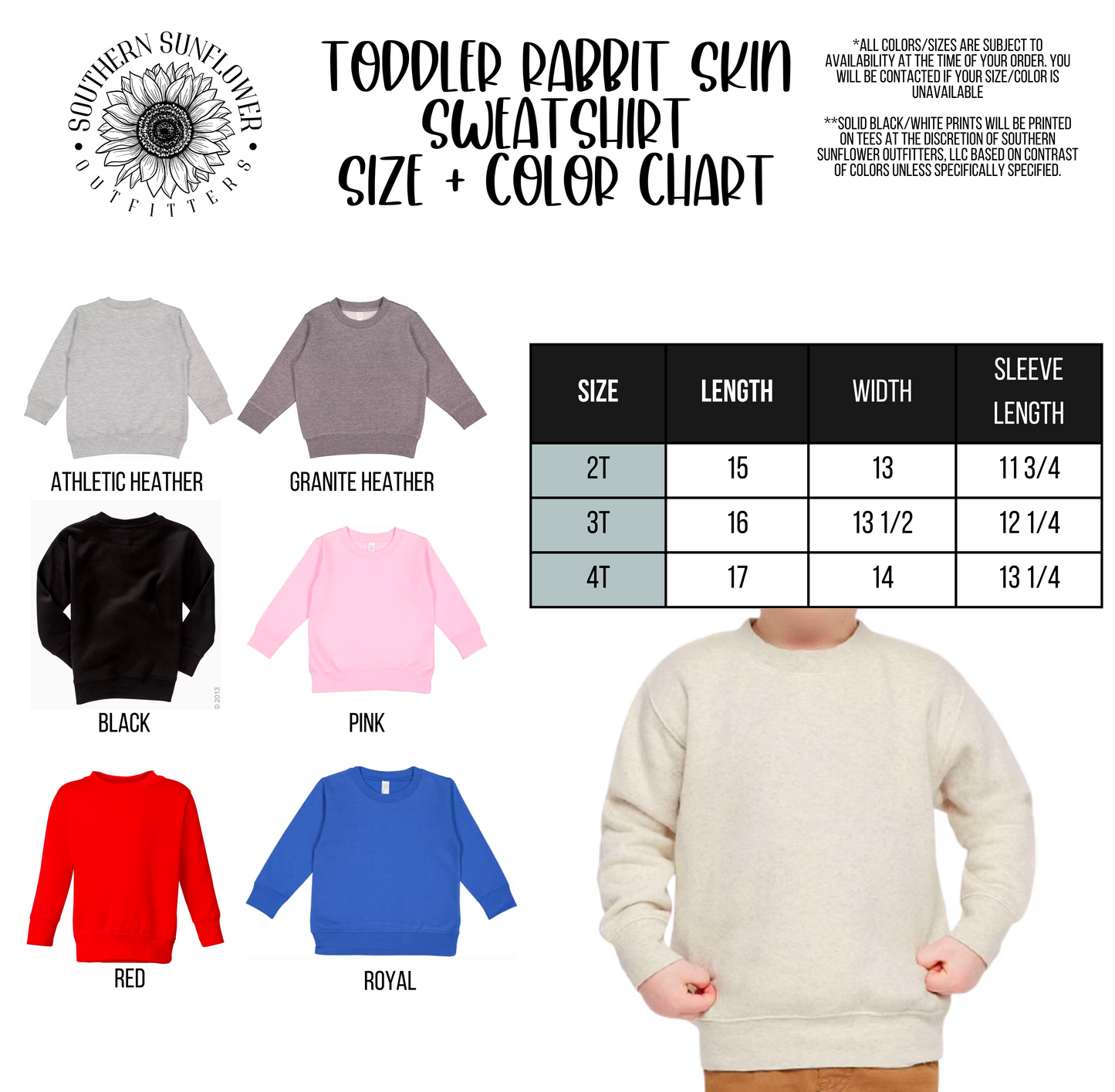 Create Your Own Toddler/Youth Sweatshirt