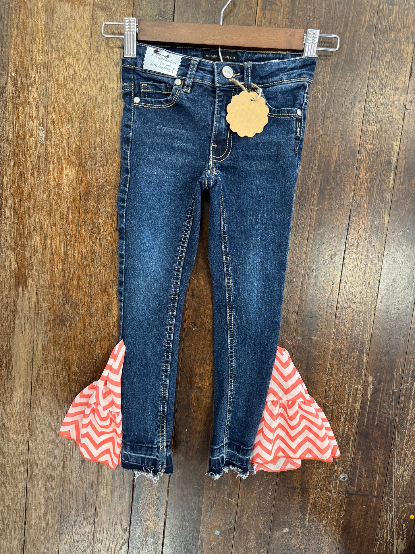 TCB Silver Jeans Youth Size 4