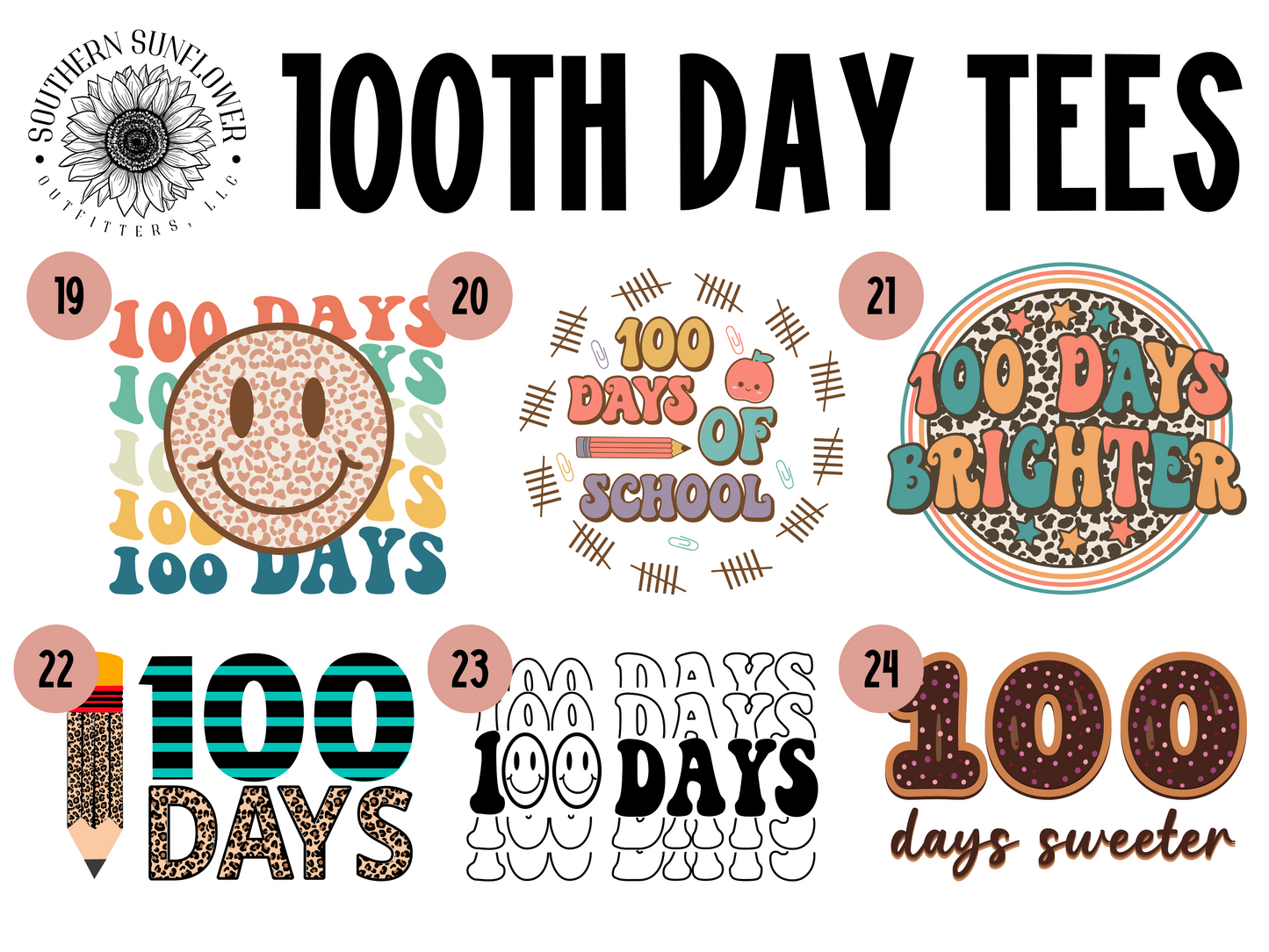 100th Day  - Adult Tees