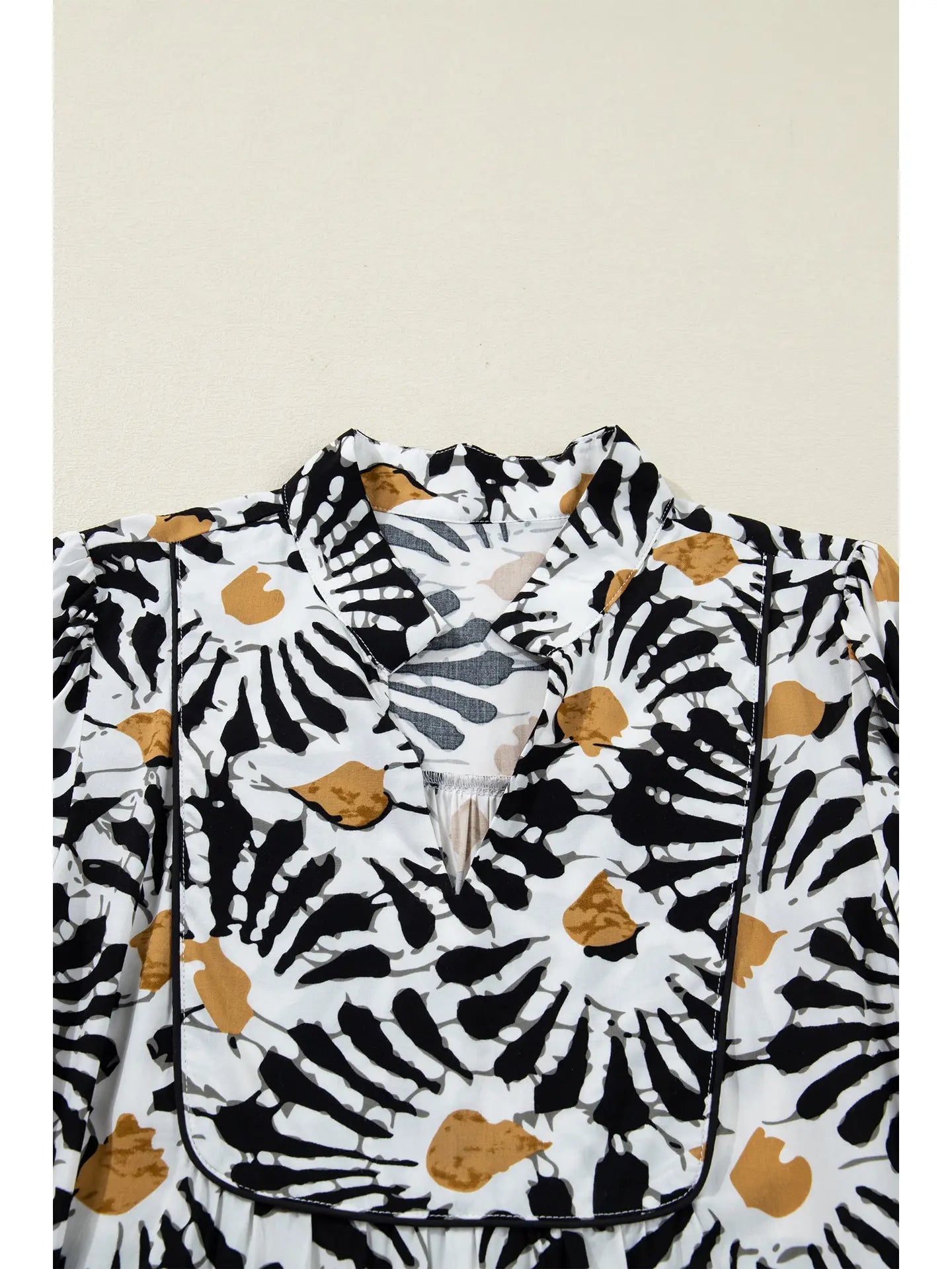 PRE-ORDER ETA DEC 17: Abstract Floral V-Neck Maxi Dress