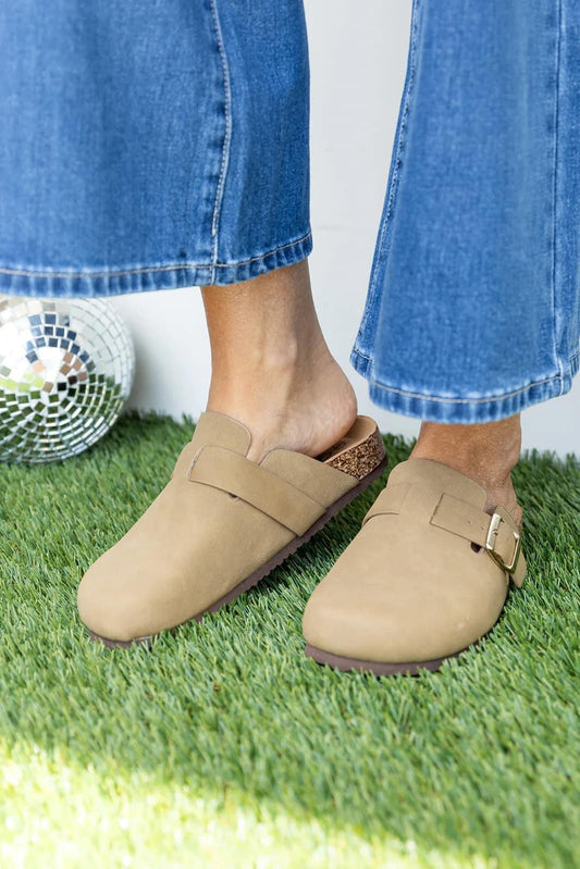 Women’s Dark Taupe Clogs