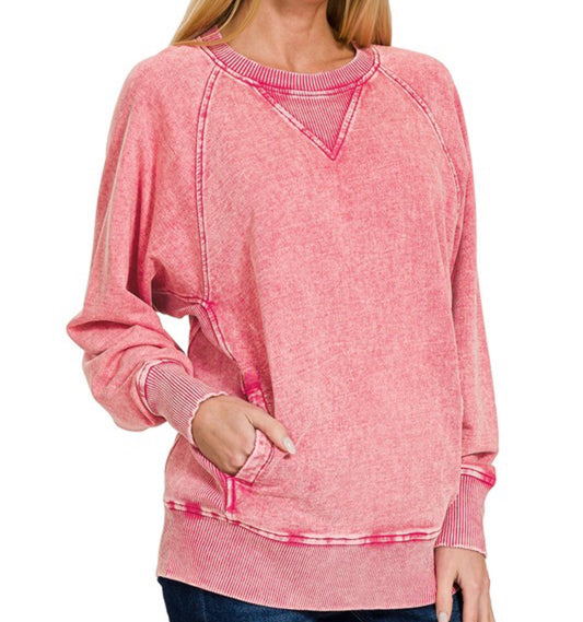 Pink Ash Pullover