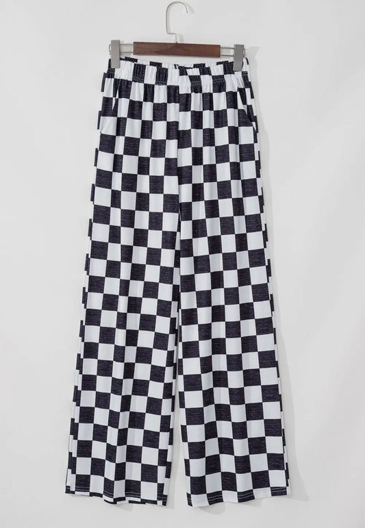 PRE-ORDER: ETA DEC 17 Elastic Waist Checkered Pants
