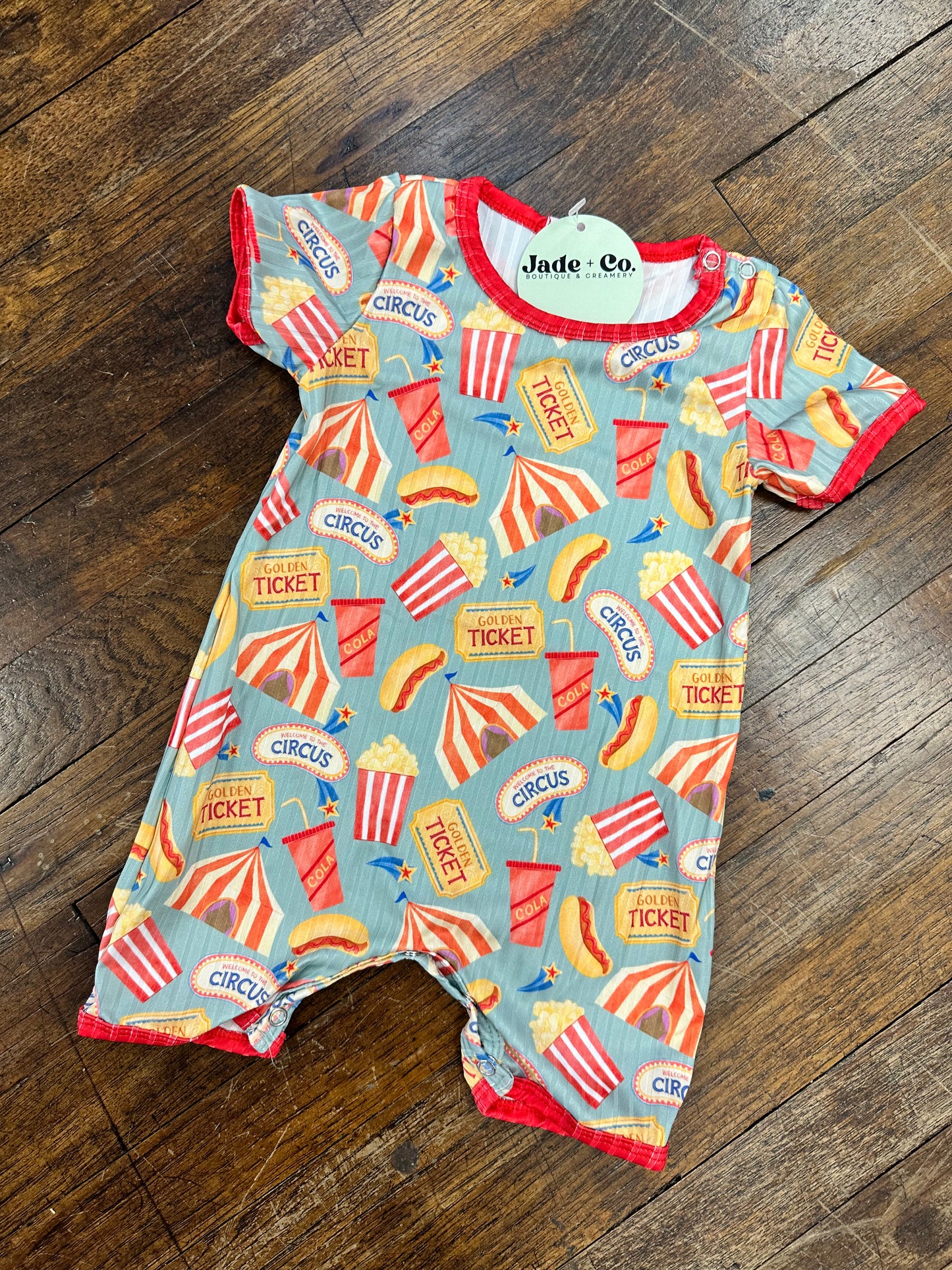 Circus Baby Romper