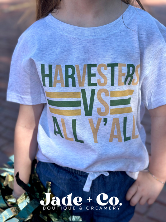 Harvesters vs. All Y’all