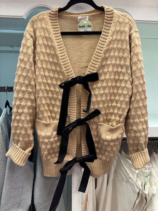 Bow Cardigan