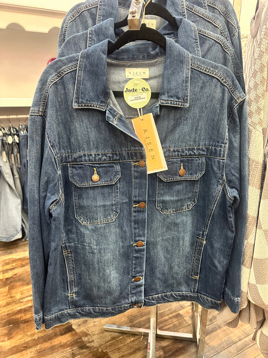 Risen Oversized Denim Jacket