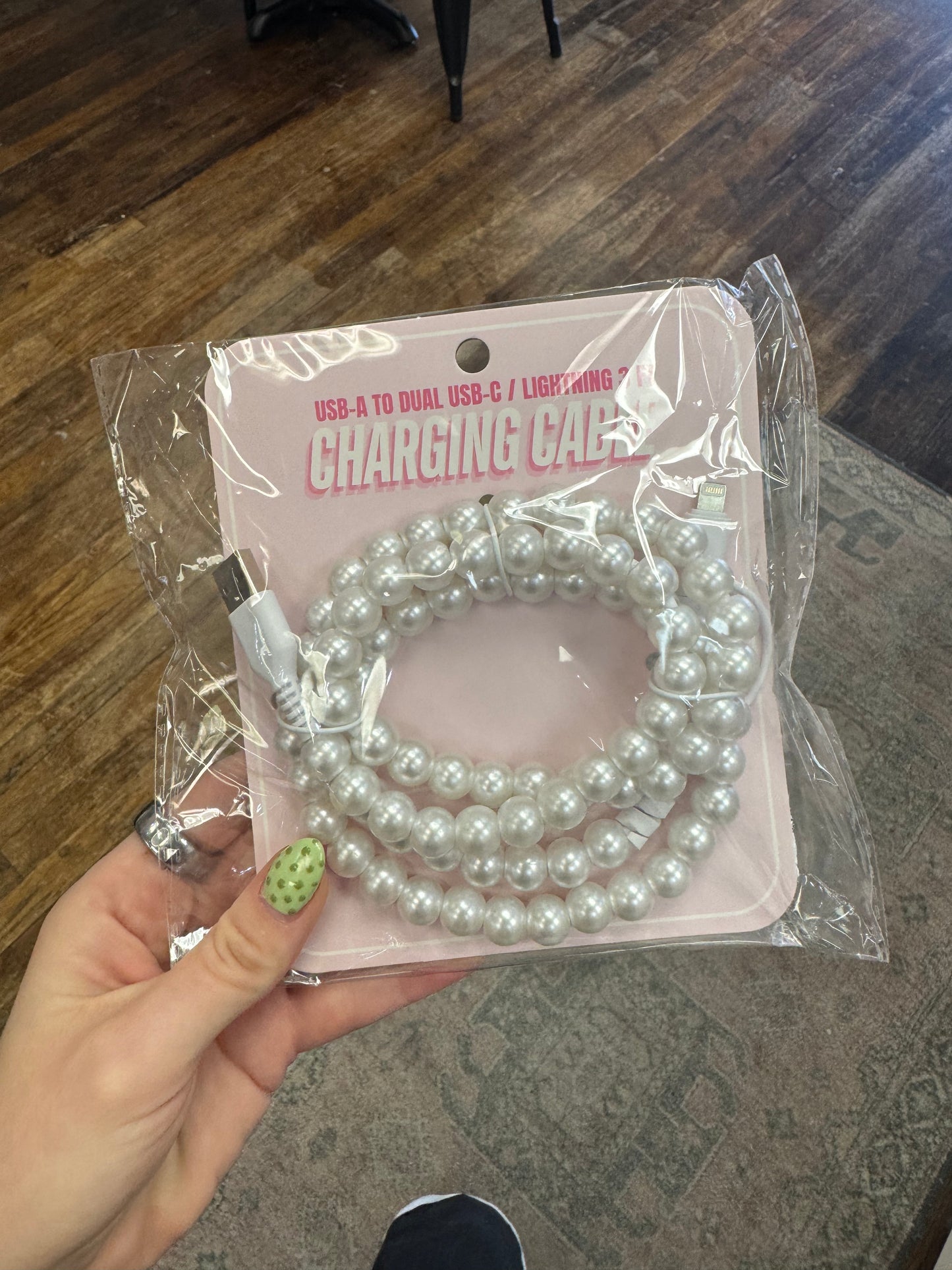 PEARL Dual USB Charging Cable