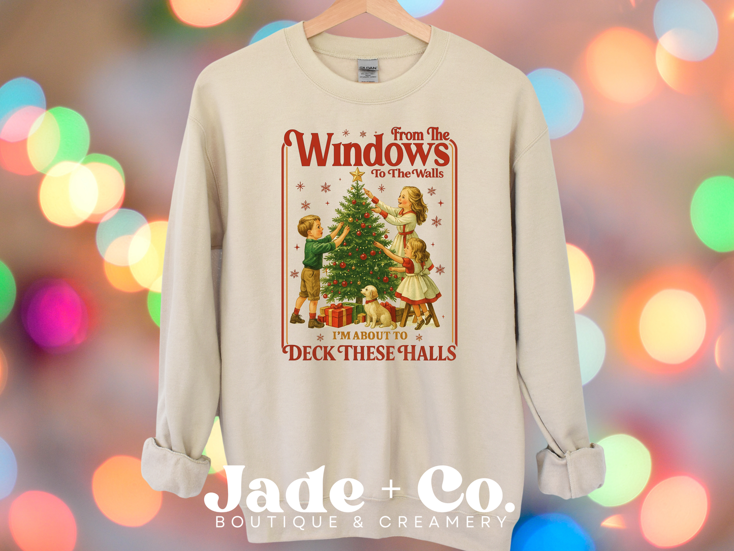 From the Windows to the Walls, I’m About to Deck These Halls