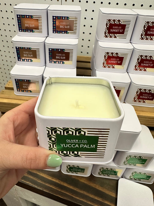 Yucca Palm Mini Candle