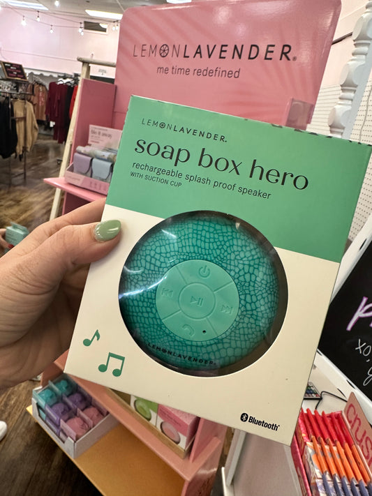 Soap Box Hero Shower Speaker