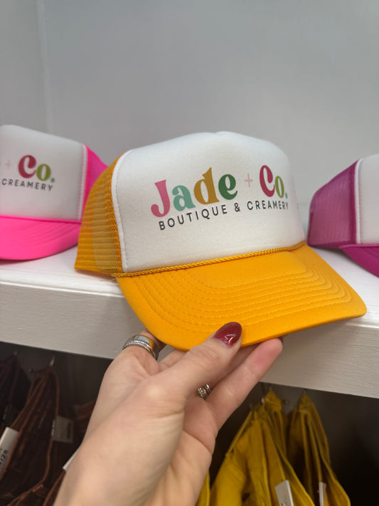 Gold Jade + Co Hat