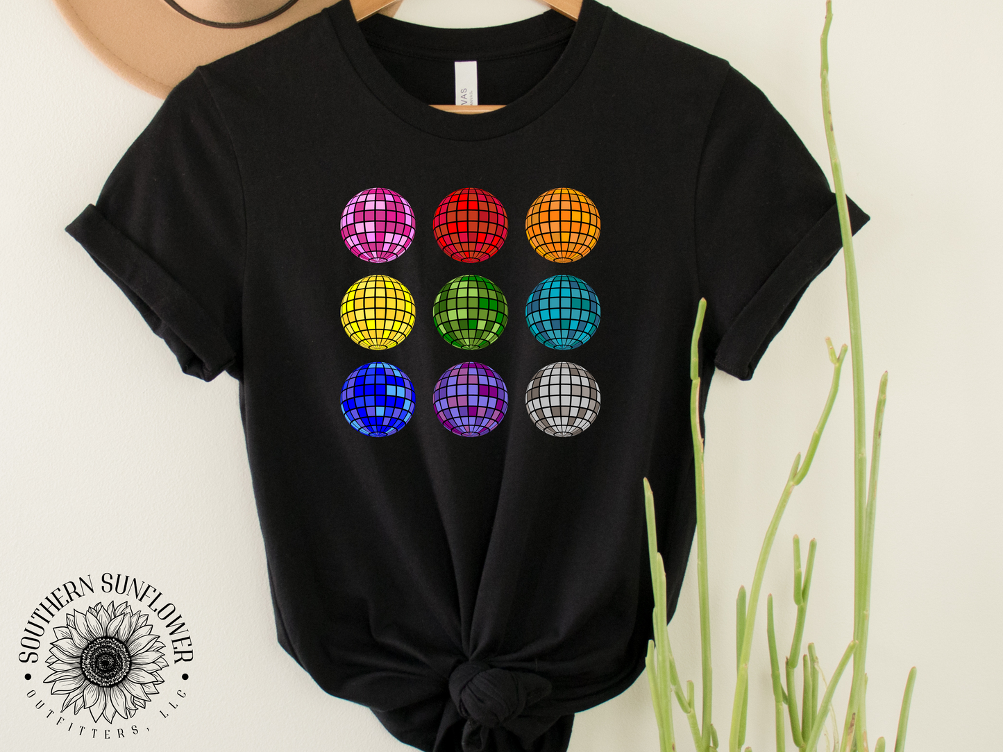 Rainbow Disco Balls