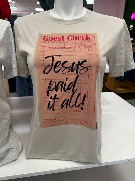 Jesus Paid It All