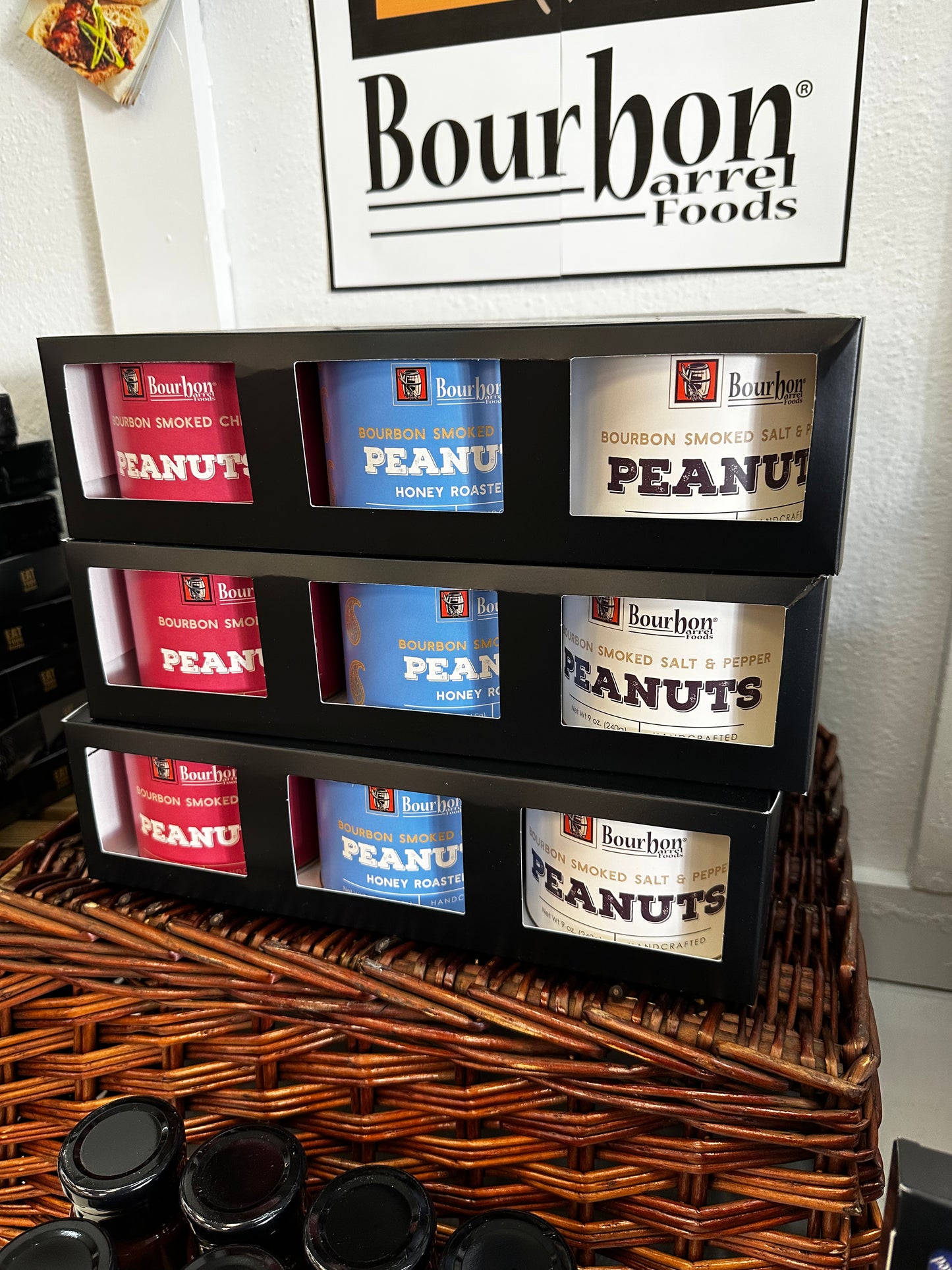 Bourbon Smoked Trio Peanut Gift Set