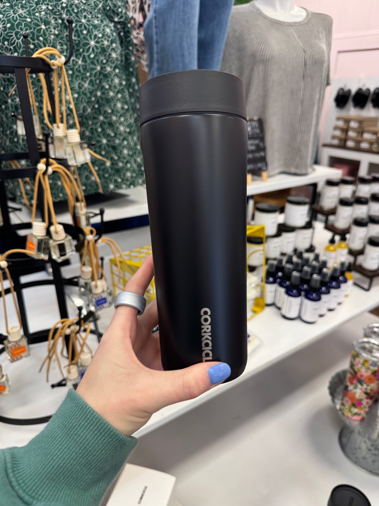 Corkcicle Commuter Cup - 17oz. - Matte Black