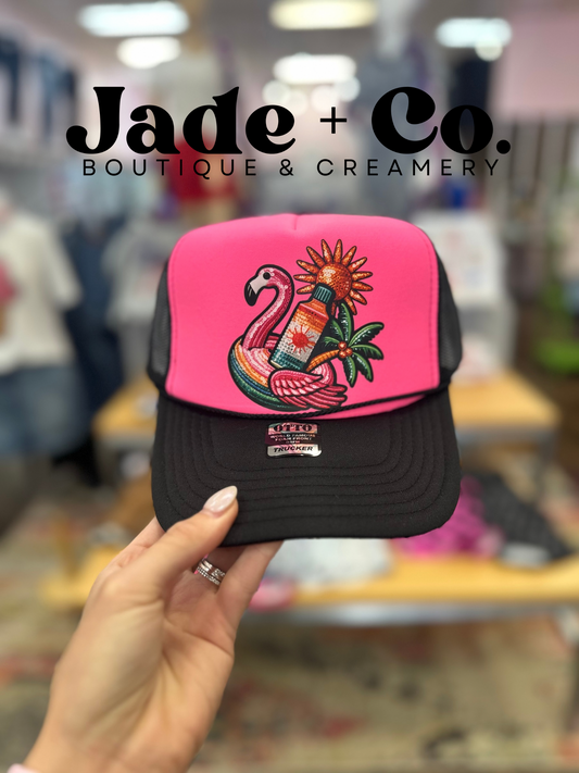 Flamingo Trucker Hat