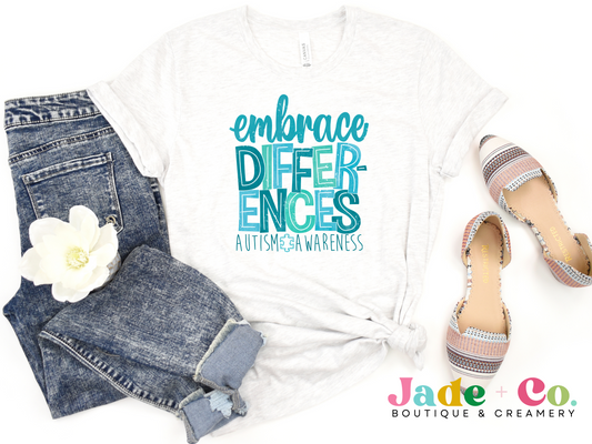 Embrace Differences Autism Awareness Fundraiser — Closes 3/15