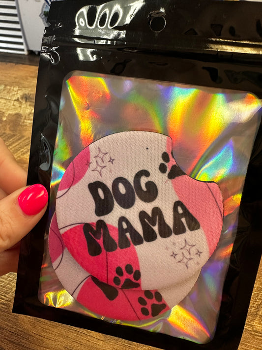 Dog Mama Car Coasters