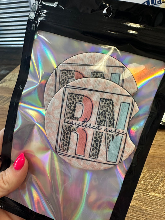 RN Car Coasters