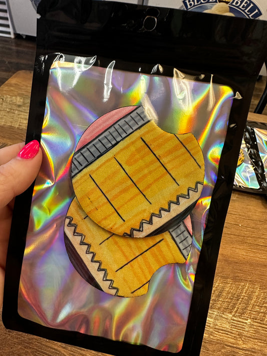 Pencil Car Coasters