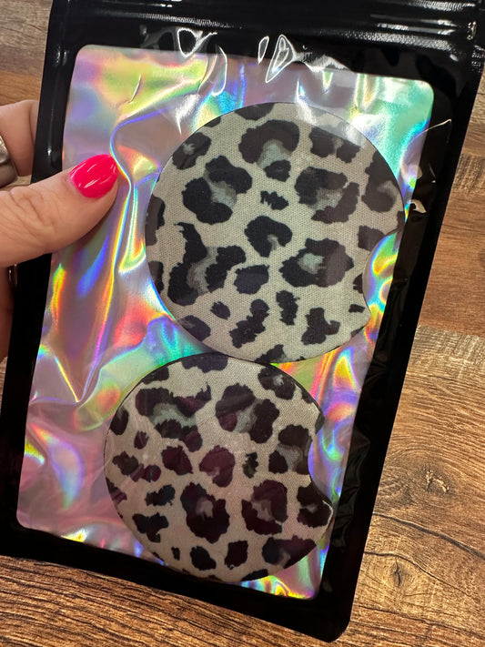 Leopard Car Coasters