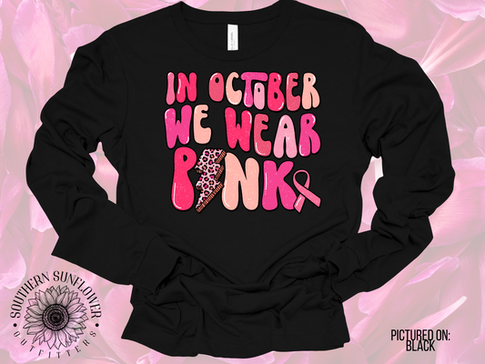 In October We Wear Pink