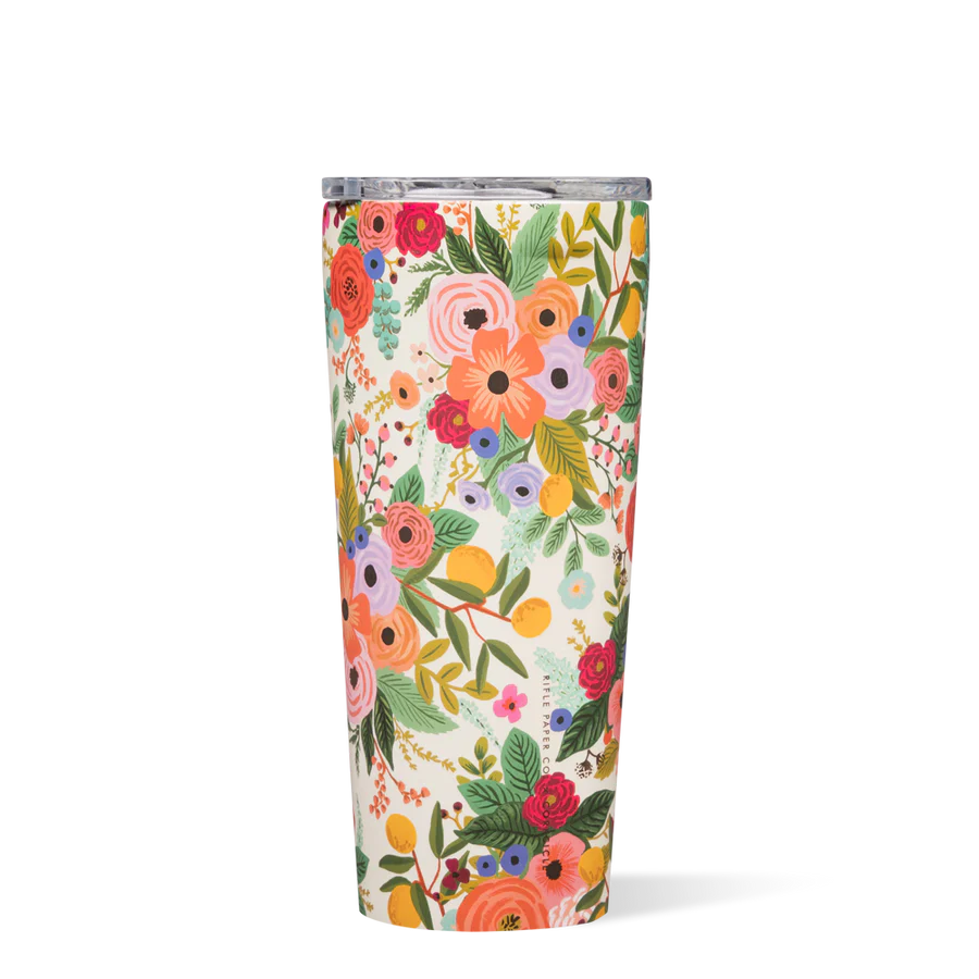 Corkcicle Tumbler - 24oz. - Garden Party Cream