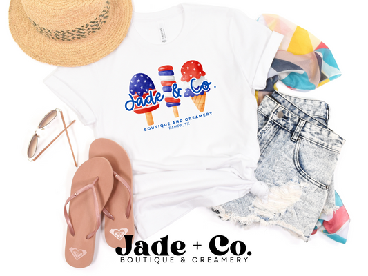 Jade & Co. Patriotic Ice Cream