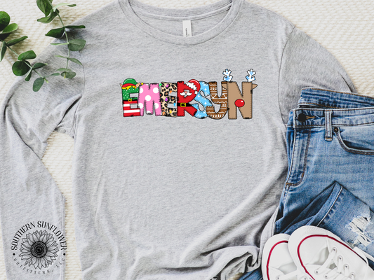 *CUSTOMIZABLE* INFANT, TODDLER, YOUTH Christmas Name