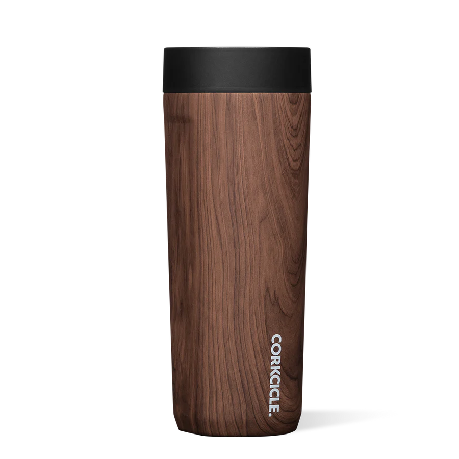 Corkcicle Commuter Cup - 17oz. Walnut Wood